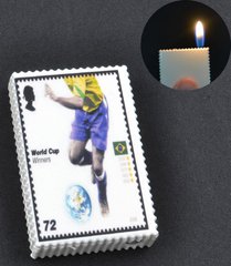 Запальничка кишенькова марки World Cup (звичайне полум'я) №2563-5 708006176 фото