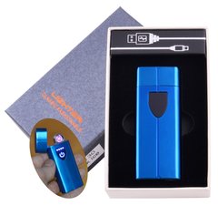 Электроимпульсная зажигалка в подарочной коробке LIGHTER (USB) HL-130 Blue HL-130-Blue фото
