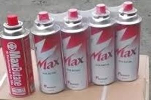 Новое поступление газа для портативных газовых приборов "MAXSUN" красный (Корея)