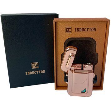 Газовая зажигалка Induction 🔋🚀 HL-665 GOLD HL-665 GOLD фото