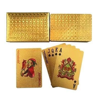 Карты пластиковые Gold (54 шт) №408-7 408-7 фото