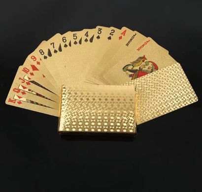 Карты пластиковые Gold (54 шт) №408-7 408-7 фото