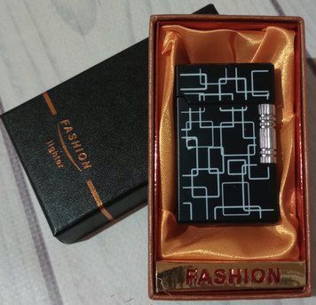 Запальничка подарункова (Кремнієва, звичайне полум'я 🔥) 'Fashion Lighter' D270-2 D270-2 фото