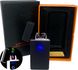 Електроімпульсна ⚡️ запальничка в подарунковій коробці Lighter HL-102 Black matte HL-102 Black matte фото 1