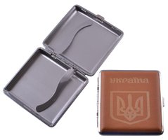 Портсигар на 20 сигарет Герб Украины HL-156-2 HL-156-2 фото