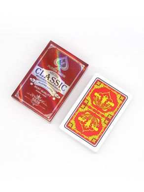 Карты игральные пластиковые для покера "CLASSIC" Колода 54 листа №395-11 395-11 фото