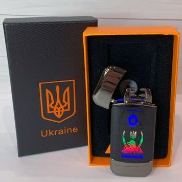 Дугова електроімпульсна запальничка з USB-зарядкою⚡️Україна LIGHTER HL-438-Black HL-438-Black фото