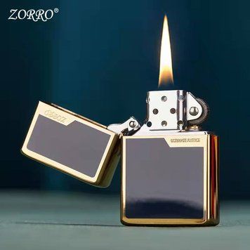 Бензиновая зажигалка 'ZORRO ULTIMATE JUSTICE' HL-352 HL-352 фото