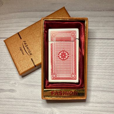⚡️ Запальничка подарункова з шокером ⚡️ Карти (турбо полум'я) D8-5 D8-5 фото