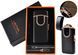 USB - Газовая Зажигалка (острое пламя + две молнии) индикатор заряда HL-254 Business Black HL-254-Business-black фото