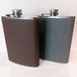 Фляга для алкоголю зі шкіряною обробкою, 20 Oz (590 мл) BP20 BP20 фото