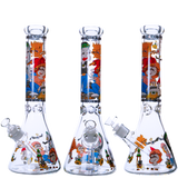 Стеклянный бонг &laquo;Simpsons Beaker&raquo; из премиум-стекла Pyrex (36 см) K-13 K-13 фото