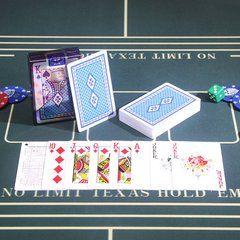 Карти гральні пластикові для покеру "CLASSIC" Колода 54 аркуша №395-12 395-12 фото