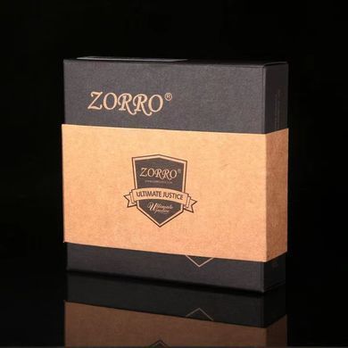Запальничка бензинова "ZORRO" чорно-золота HL-293 HL-293 фото