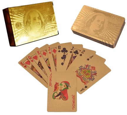 Пластикові карти Gold Dollar (54 шт) №408-6 408-6 фото