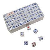Кости игральные 100шт (упаковка) 9x9 мм 10Н 10Н фото