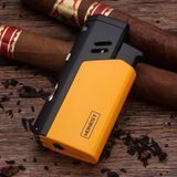 Газовая зажигалка HONEST для сигар (турбо-пламя, пробойник и игла) HL-854 Yellow HL-854 Yellow фото