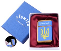 Запальничка в подарунковій коробці Україна (Гостре полум'я) UA-21-3 UA-21-3 фото