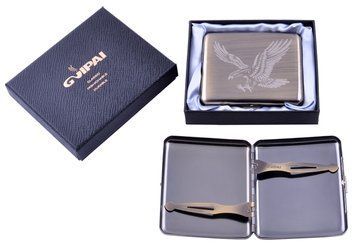 Портсигар на 20 сигарет у подарунковій упаковці 🎁 "Орел 🦅" GVIPAI HL-4984-2 HL-4984-2 фото
