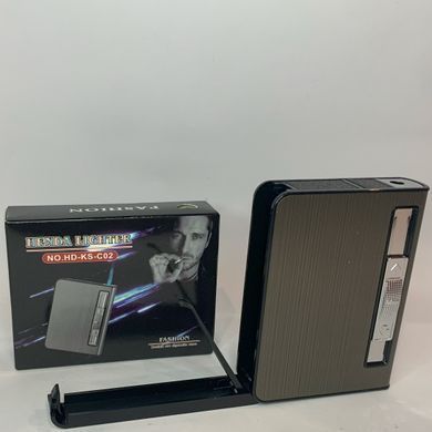 Портсигар с турбо-зажигалкой HENDA LIGHTER 🚀 HL-639 HL-639 фото