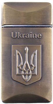 Запальничка кишенькова Україна (турбо полум'я) №4405 4405 фото