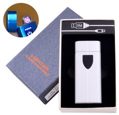 Електроімпульсна запальничка в подарунковій коробці LIGHTER (USB) HL-131 Silver HL-131 Silver фото