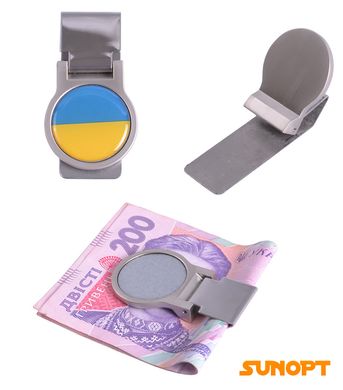 Зажим для денег "Флаг Украины 🇺🇦" USK 88 USK88 фото