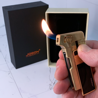Газовая зажигалка JOBON для трубки (со встроенными инструментами) HL-848 Gold HL-848 Gold фото