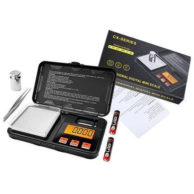 Ювелірні електронні ваги з функцією тари CX-Series 💎 200г (0,01г) CX-Toolbox 8549 фото