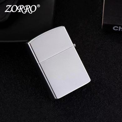 Запальничка бензинова "ZORRO ULTIMATE JUSTICE" silver HL-295 HL-295 фото