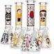 Скляний бонг Beaker &laquo;Rick & Morty x LV&raquo; з айс-тримачем (25 см) K-122 K-122 фото