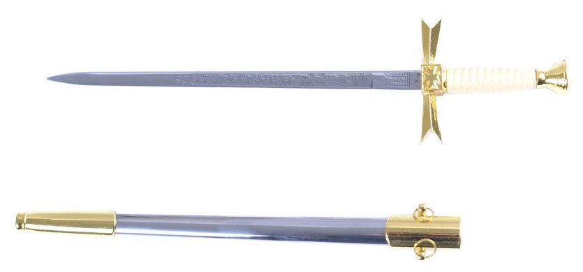 Сувенирное оружие на подставке Меч Крестоносца №A-10 627505832 фото