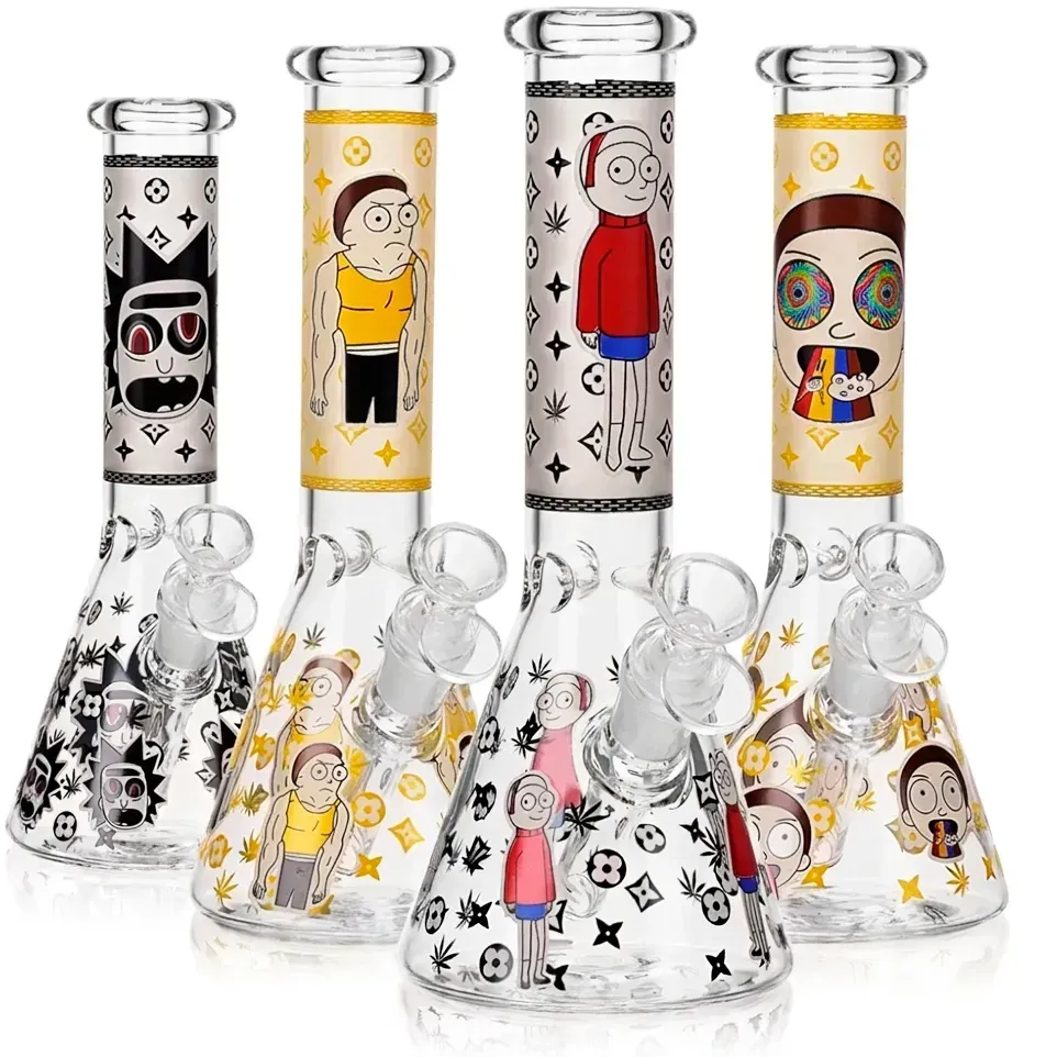 Скляний бонг Beaker Rick and Morty K-122