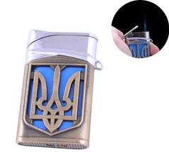 Зажигалка карманная Герб Украины (турбо пламя) №4112-1 4112-1 фото
