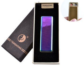 USB зажигалка в подарочной упаковке (Две спирали накаливания) №4863 Хамелеон 4863-Хамелеон фото