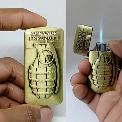 🔥 Газовая зажигалка &ldquo;Grenade&rdquo; (ветрозащитная) HL-816  HL-816  фото
