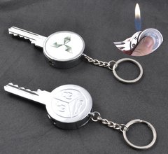 Зажигалка-брелок карманная Ключ от Mitsubishi №4160-1 460328024 фото