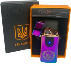 Електрична та газова запальничка Україна (з USB-зарядкою⚡️) HL-435 Colorful-ice HL-435-Colorful-ice фото