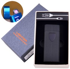 Електроімпульсна запальничка в подарунковій коробці LIGHTER (USB) HL-131 Black матова HL-131 Black матова фото
