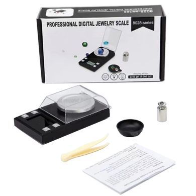 Електронні ювелірні ваги 💎 100г (0,001г) Professional Digital Jewelry Scale 8028-series 9355 фото