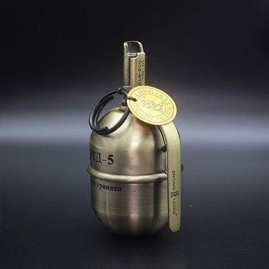 🔥 Газовая зажигалка &laquo;РГД-5&raquo; + пепельница &mdash; оригинальный сувенир 2 в 1 HL-829  HL-829  фото