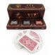 Пластикові карти для покеру 777 🃏 три сокири / 54 аркуші в колоді / 408-35 408-35 фото 1