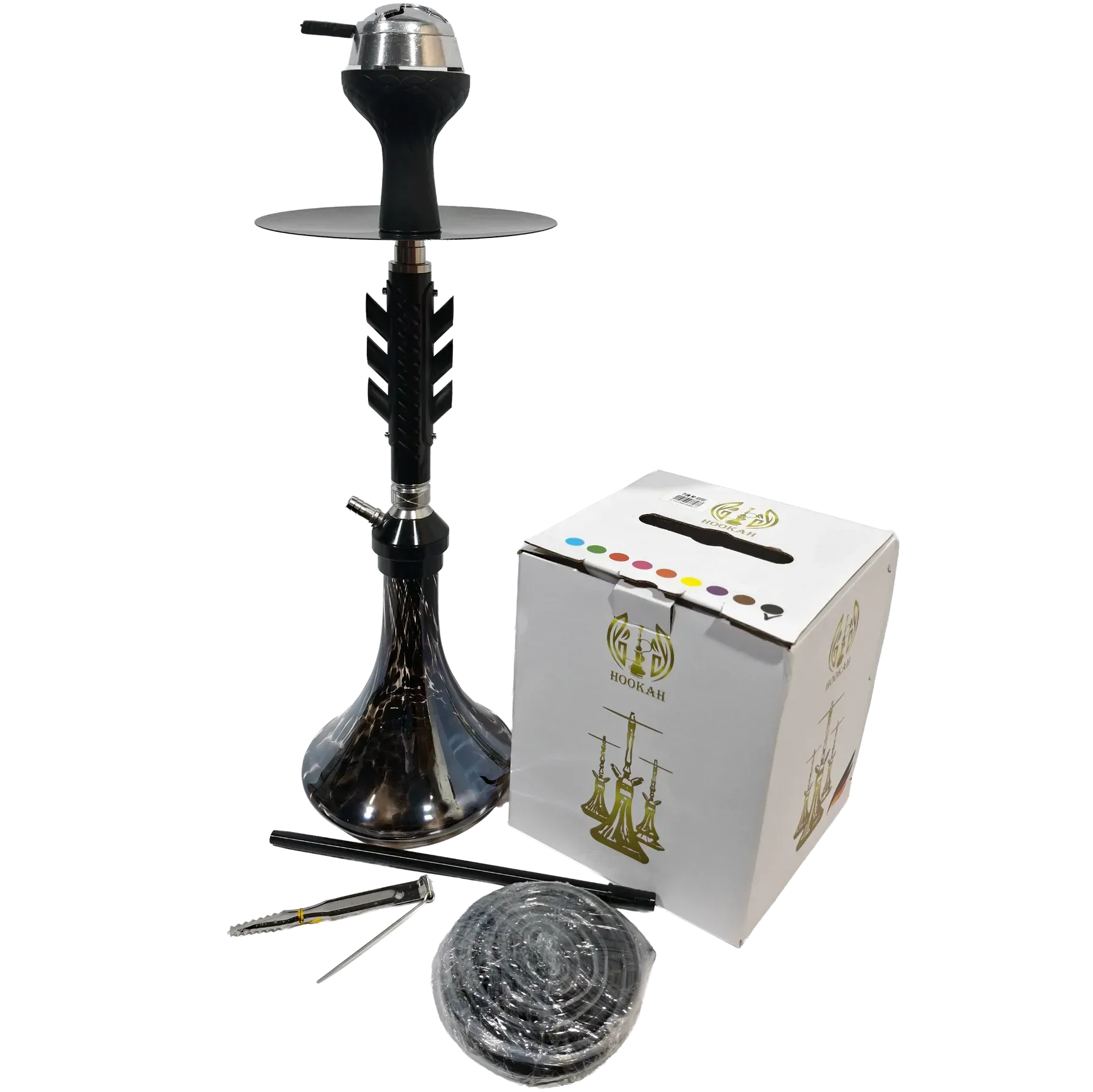 Кальян полный комплект HOOKAH 48 см желтый