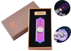 USB запальничка-спиннер в подарунковій упаковці Jobon (Спіраль розжарювання) HL-10 Хамелеон