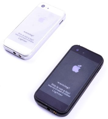Зажигалка карманная Apple iPhone (Турбо пламя) №4171 460328025 фото