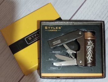Запальничка мультитул у подарунковій коробці Lighter D207 D207 фото