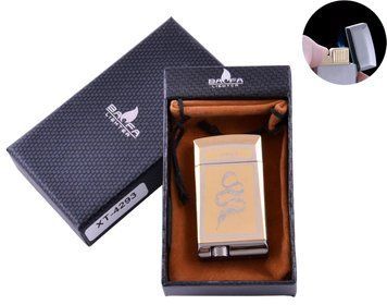 Зажигалка в подарочной коробке BAOFA (Турбо пламя) №4293 Gold 4293 Gold фото