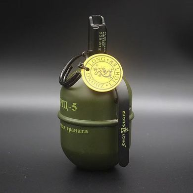 🔥 Газовая зажигалка &laquo;РГД-5&raquo; + пепельница &mdash; оригинальный сувенир 2 в 1 HL-830 HL-830 фото