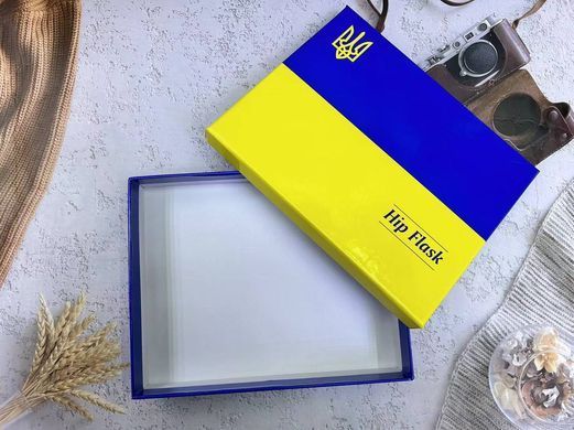 Подарочный набор 6в1 с флягой, рюмками, лейкой "Доброго вечора Ми з України" TZ-102 TZ-102 фото
