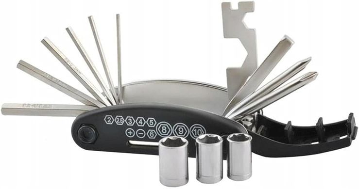 Многофункциональный набор инструментов 16в1 для ремонта велосипедов Laxzo (96шт/ящ) BL98-4 BL98-4 фото